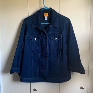 Denim Jacket with Buttons